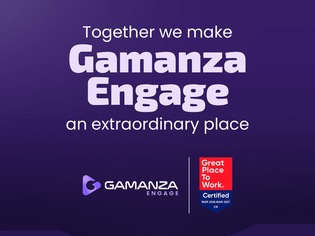 Gamanza Engage recognized as a Great Place to Work 2026–2027